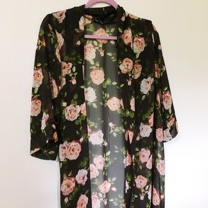 Floral kimono